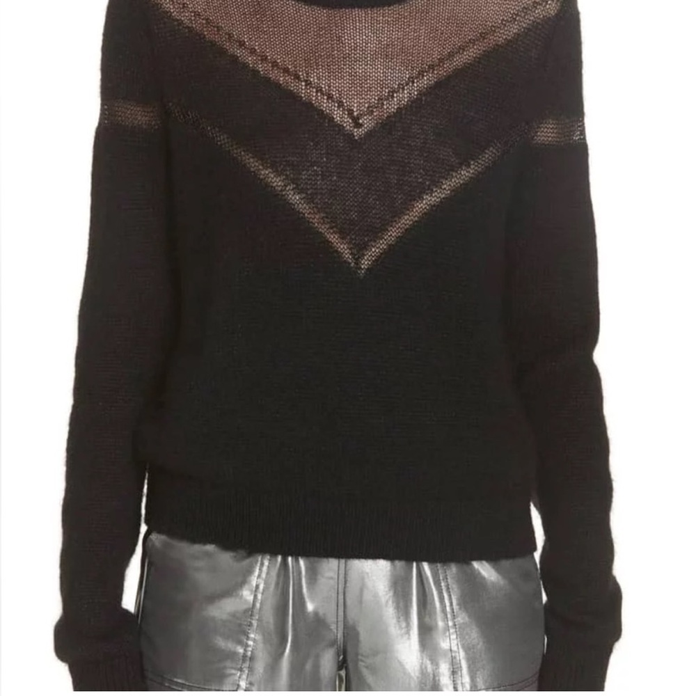 Rag & Bone Blaze Crewneck Mohair blend Sweater size XXS - Picture 4 of 7